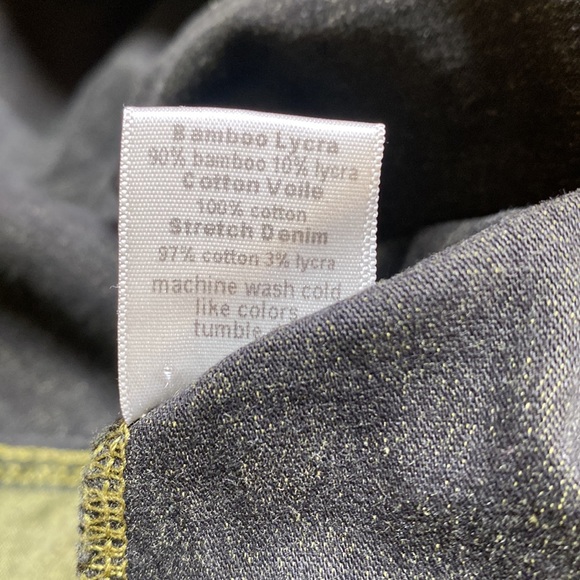 FILLY BAMBOO COTTON DESIGNS HOODED DRESS MADE IN CALIFORNIA SZ 1 (SMALL) - Picture 5 of 5